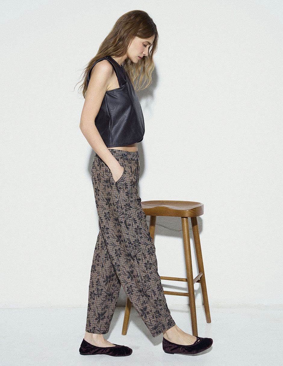 Pantalón regular para mujer 5