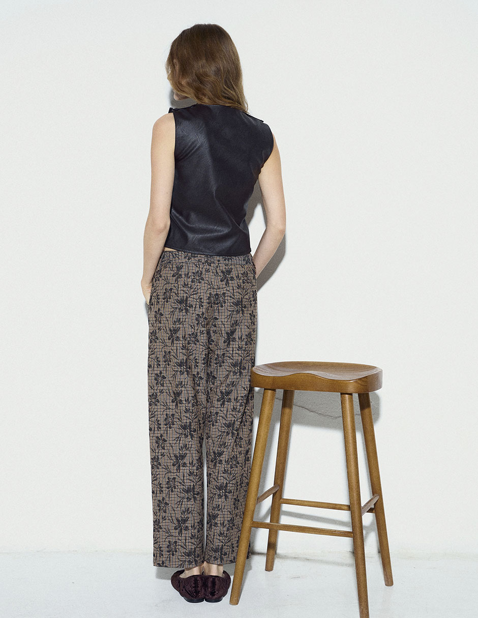 Pantalón regular para mujer 6