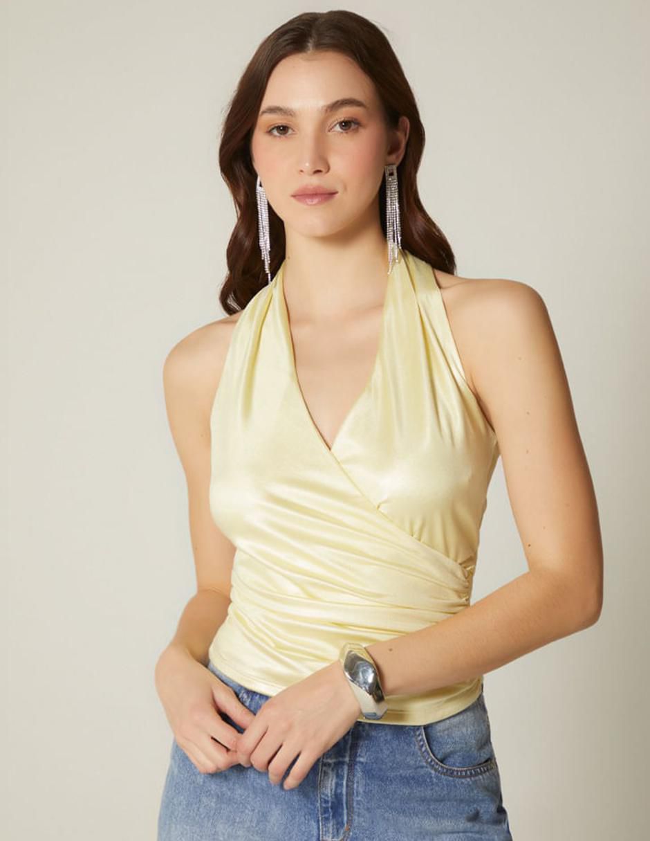Blusa Allure Glam Day sin manga para mujer Blusa Allure Glam Day sin manga para mujer