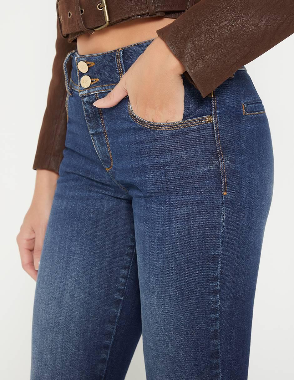 Jeans skinny cintura Bangkok para mujer 4