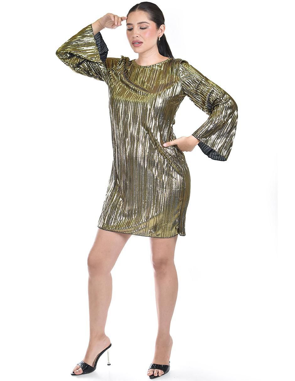 Vestido a la rodilla de fiesta para mujer 4