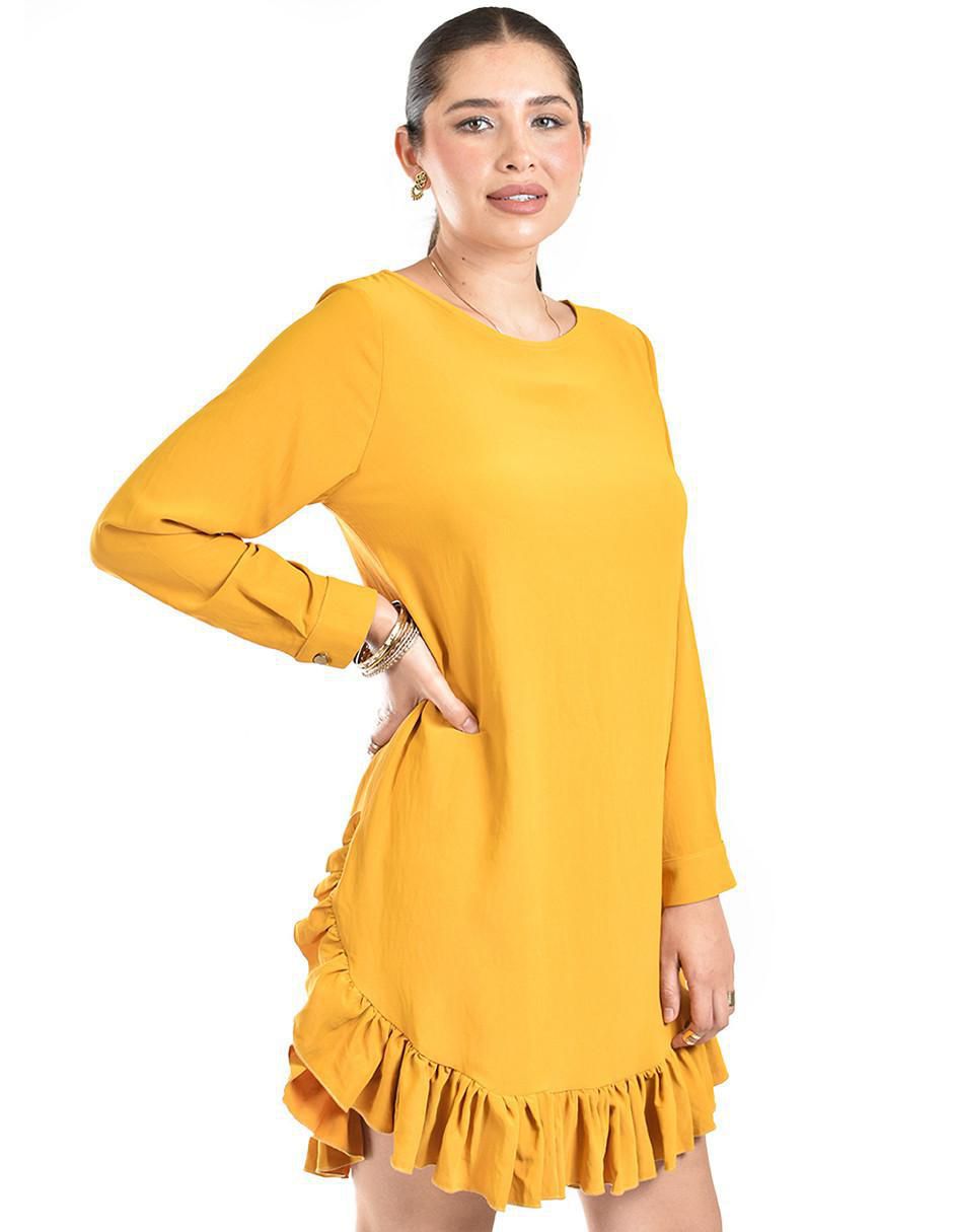 Vestido a la rodilla casual para mujer 2