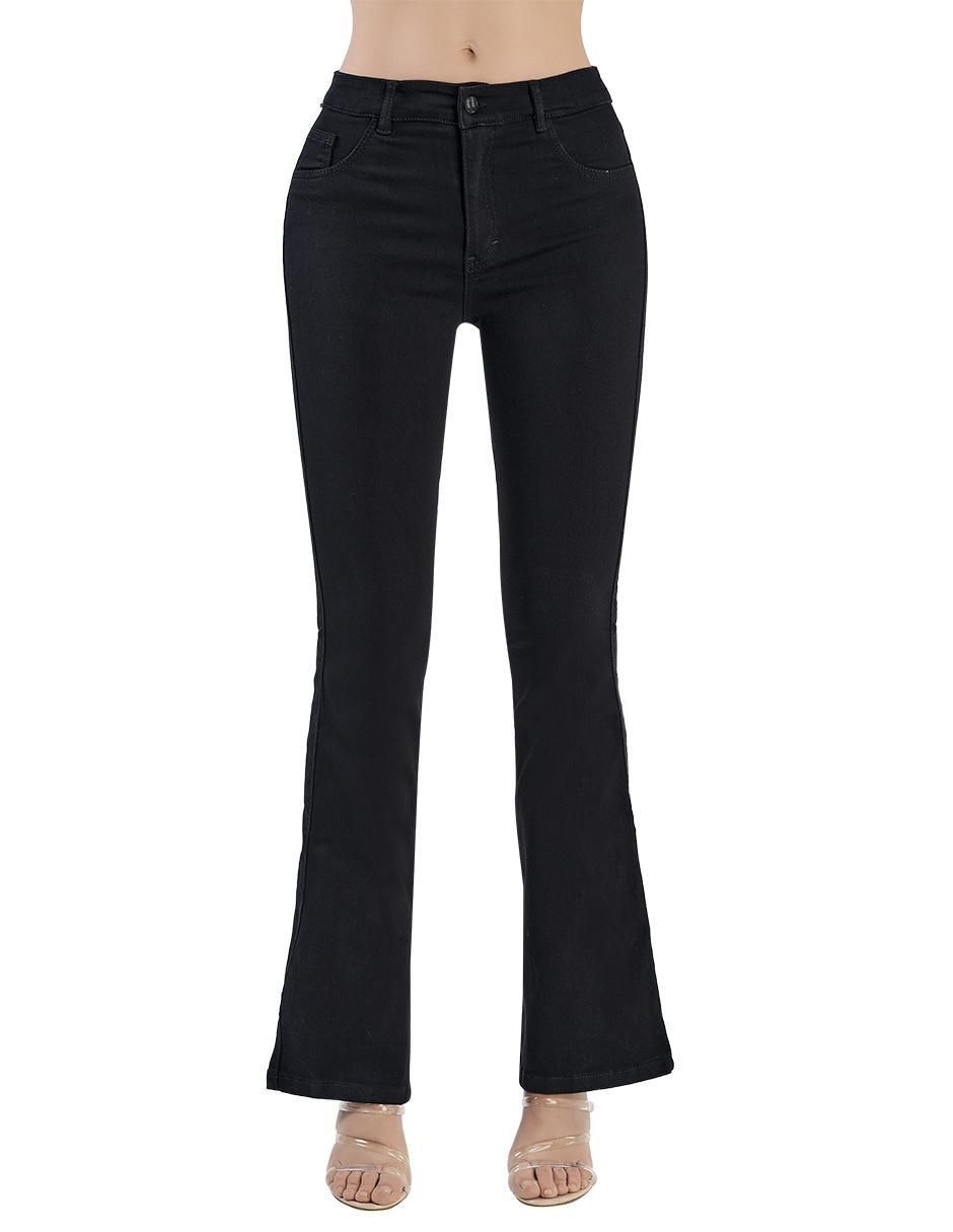 Jeans campana 113-08 corte cintura alta para mujer 1