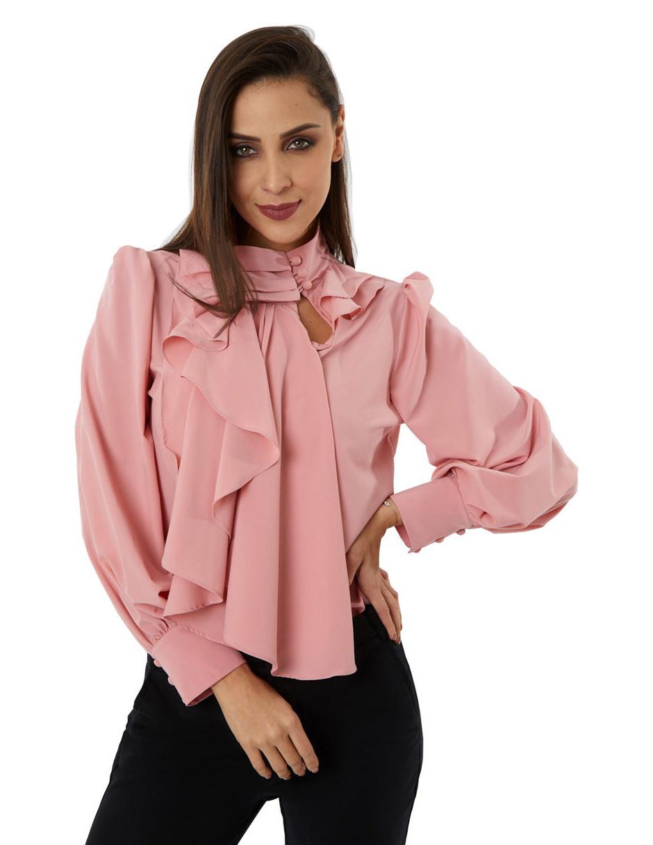 Blusa manga larga para mujer 1